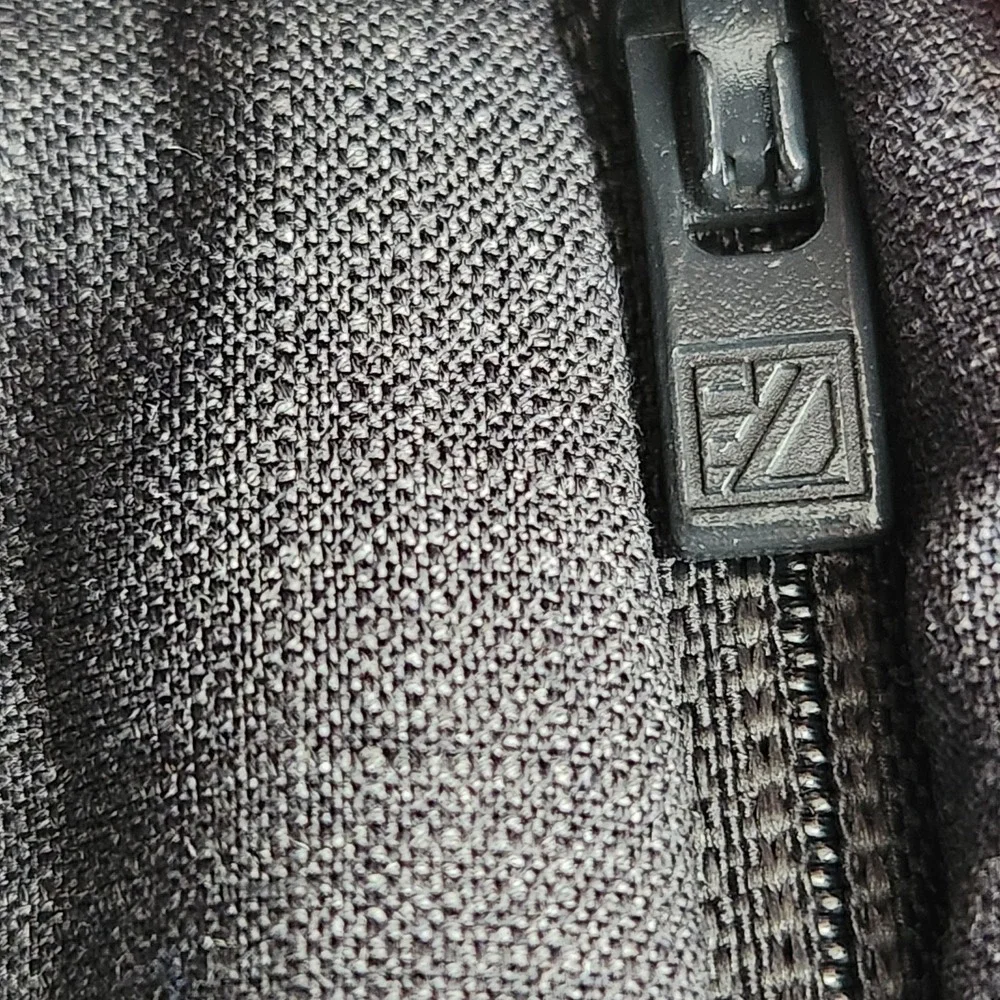 New CURRENT Zegna Gray Wool 5-Pocket Flat Front Flaws Pants Grey 34 X 31 Slacks